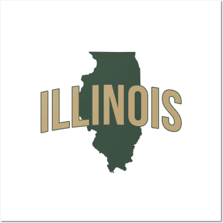 illinois Posters and Art